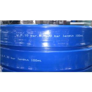 PVC water hose layflat hose blue PVC hose irrigation hose flexible hose