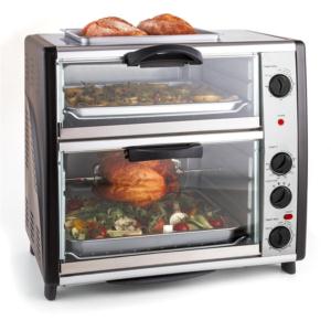 Double-Deck Toaster Oven &BBQ 31BA-1