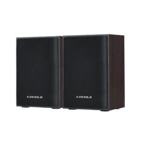 2.0 Wooden Wired Gaming Bluetooth Speaker with BT/USB/TF/AUX/FM