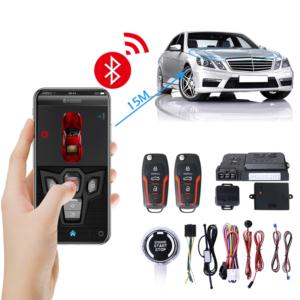 Bluetooth PKE one-way car alarm system