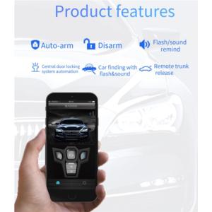 Bluetooth one-way car alarm system