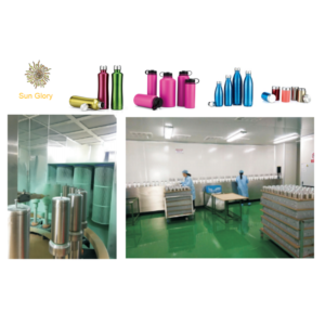 Automatic stainless steel bottle and vacuum flask powder coating machine