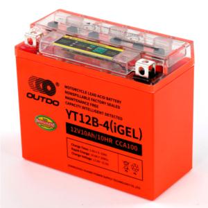 Capacity Intelligent Detected Motorcycle BatteryYT12B-4(IGEL)