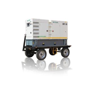 180kw soundproof diesel generator set with Deutz engine