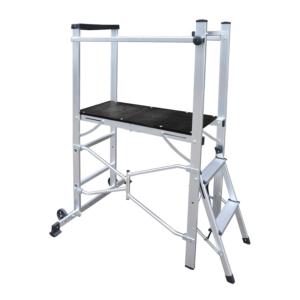 ALUMINIUM FOLDABLE SCAFFOLDING WITH STEPS