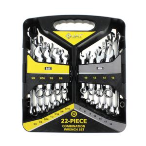 22PC Combination Wrench Set