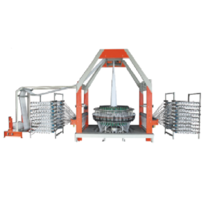 HIGH-SPEED SUSPENDING FOUR-SHUTTLE CIRCULAR LOOM