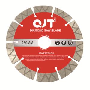Laser diamond saw blade