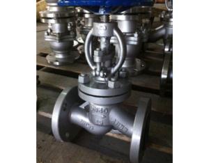 DIN flange globe valve PN16