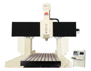 Gantry-type CNC drilling and milling machine