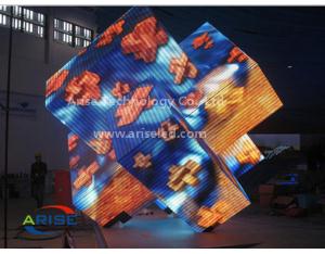 Ph3mm Six Faces LED Cube Video Wall LED DJ booths/Creative LED Displays DJ Booth/LED Diamond DJ Boot