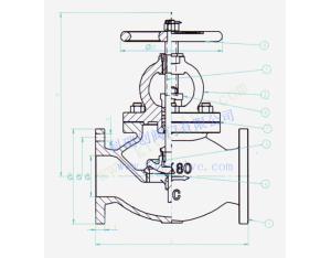 JIS MARINE GLOBE VALVE F7311 F7319 SC