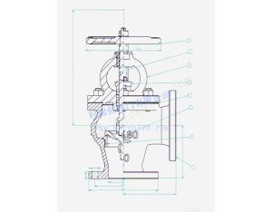 JIS MARINE  CHECK VALVE F7472 SC