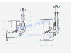 JIS MARINE CHECK STORM VALVE F3060 SC