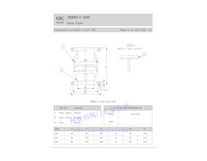 JIS MARINE BRONZE STORM VALVE F3059