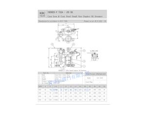 JIS MARINE CAST IRON SMALL SIZE DUPLEX OIL STRAINER F7224