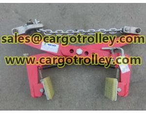 Steel plate lifting clamps price list with details