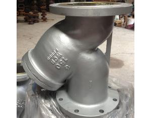 a216 wcb y type strainer 150lb