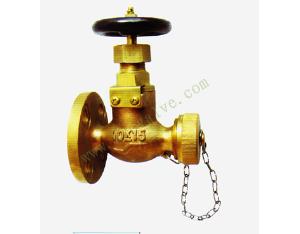 JIS MARINE BRONZE GLOBE HOSE VALVE F7334A