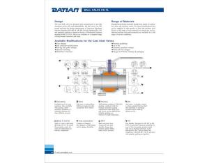 Cast Steel Floating Ball Valve