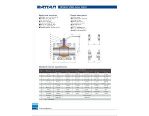 Cast Steel Floating Ball Valve