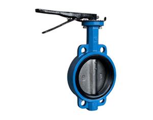 Wafer type /Double Flanged Rubber/PTFE Lined Butterfly Valve