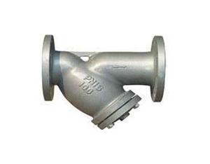 Y type casting strainer/filter