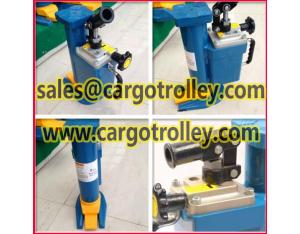 Hydraulic toe jack with durable quality