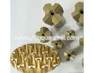 China Manufacture &Supplier 32-41mm Taper cross bits/chisel bits for mining industry