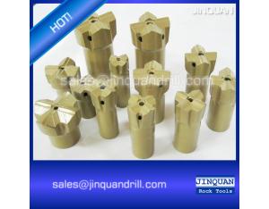 China Manufacture &Supplier 32-41mm Taper cross bits/chisel bits for mining industry