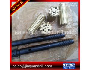 Jinquan thread button bits with longer life, higher penetration rates