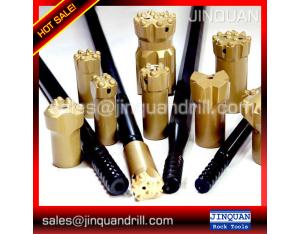 Jinquan thread button bits with longer life, higher penetration rates