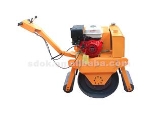 High quality and low price,hand compactor road roller,walk behind double drum vibratory road rollers