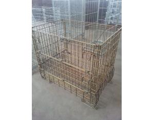 Industrial Welded Warehouse Storage Folding Wire Container