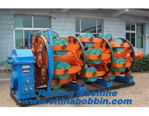 Back-twist Steel-armoring Cu-screening cage type stranding machine