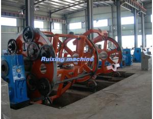 1+6 Laying up machine for cabling the multi-core 3 to 7 plastic cables, XLPE cables
