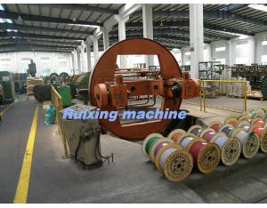 Drum twister laying-up machine for power cables and telephone cable