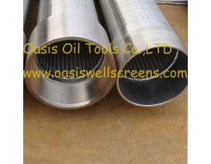 All-welded stainless steel 316L continuous slot water well screen