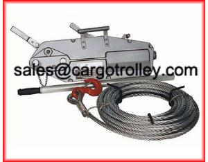 wire rope pulling machines price list and instructions