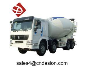 Concrete mixer truck function