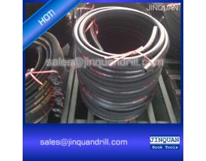 Hot sale high pressure flexible steel braided rubber air hose