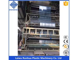 Three layer co-extruded agricultural plastic film machine