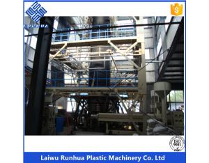 HDPE waterproofing black geomembrane pond liner machine