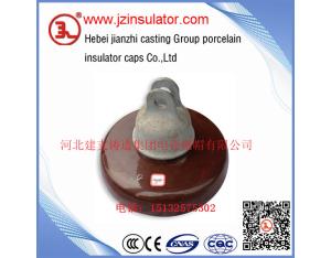 Brown color ANSI porcelain strain insulator 54-2