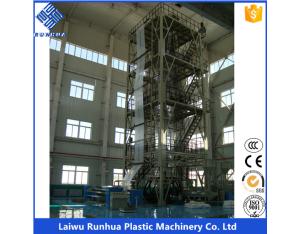 ldpe three layer coextrusion greenhouse blown film extruder 