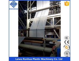 14m open wide 3 layer co-extrusion agricultural blown film machine 