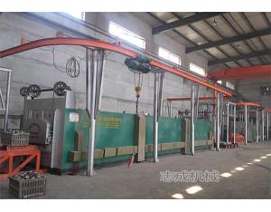 high quality oil quenching furnace for cast grinding balls
