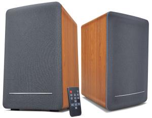 High Quality 2CH Loud Bookshelf Speakers with Wooden Cabinet