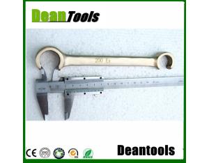 non sparking double c type wrench, aluminum bronze safety tools