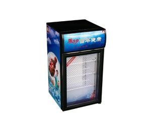 display freezer with heating and cooling function
